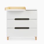 Chest of drawers with changing table FIOKI V2