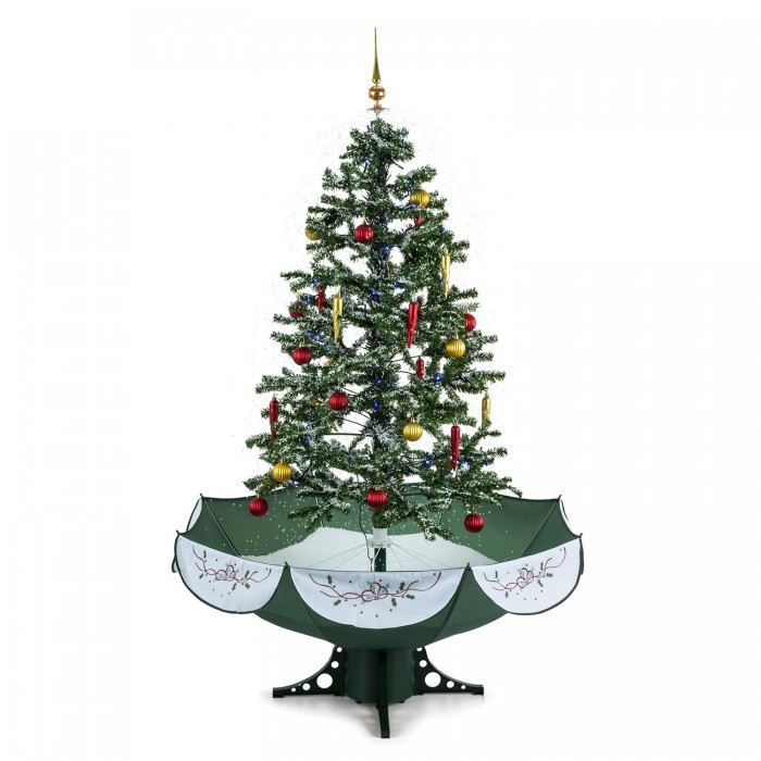 3ed7cd7365f6473c8f043c7b5be15302 Artificial Christmas tree with decorations and snow OneConcept (10029236) - Image 1