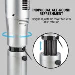 Tower fan with ionizer Klarstein Northpeak (10029510) - Image 3