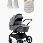 Set "Warm" with Kidlander stroller color - Dark Gray