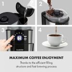 Klarstein Grind & Brew coffee maker (10035672) - Image 7