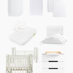 Set of 9 items "MOMMY LOVE + FIOKI v2" with cocoon