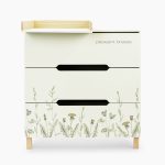 Chest of drawers with changing table FIOKI